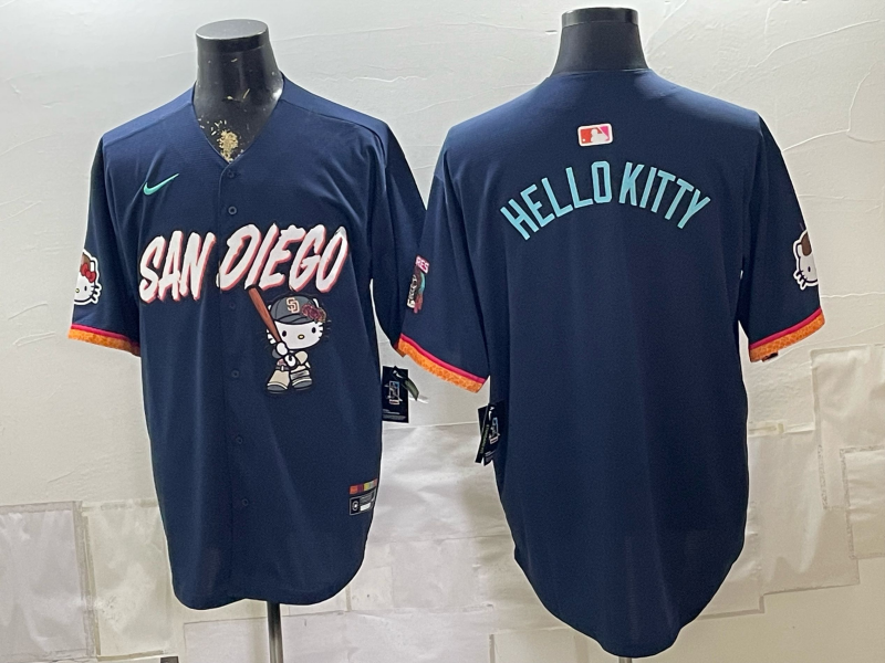 Men San Diego Padres blank blue Nike 2026 MLB Jersey 0830003